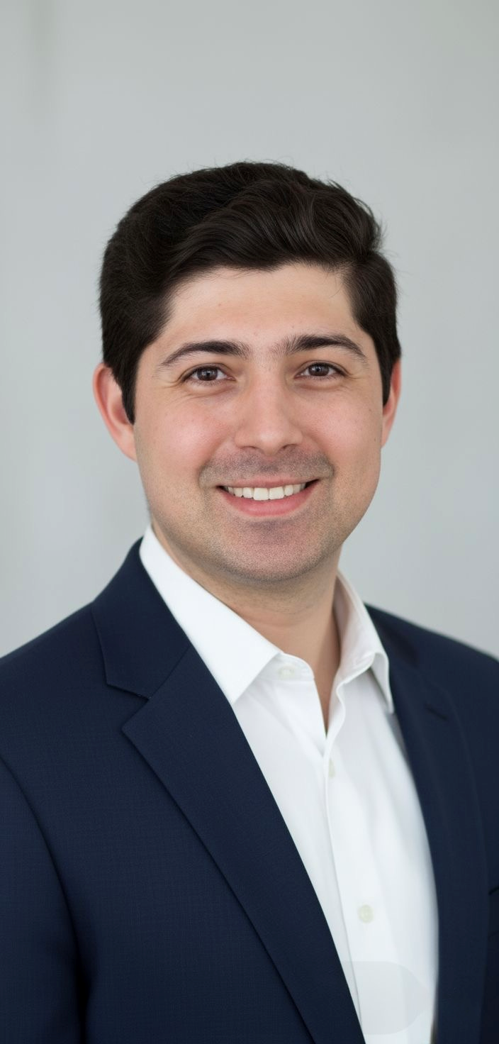 Professional headshot of a finance executive